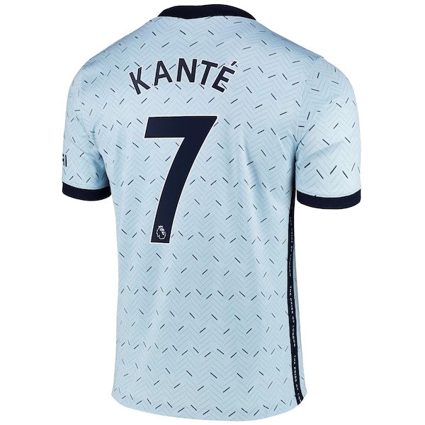 Trikot Chelsea NO.7 Kante Auswarts 2020-21 Blau Fussballtrikots Günstig